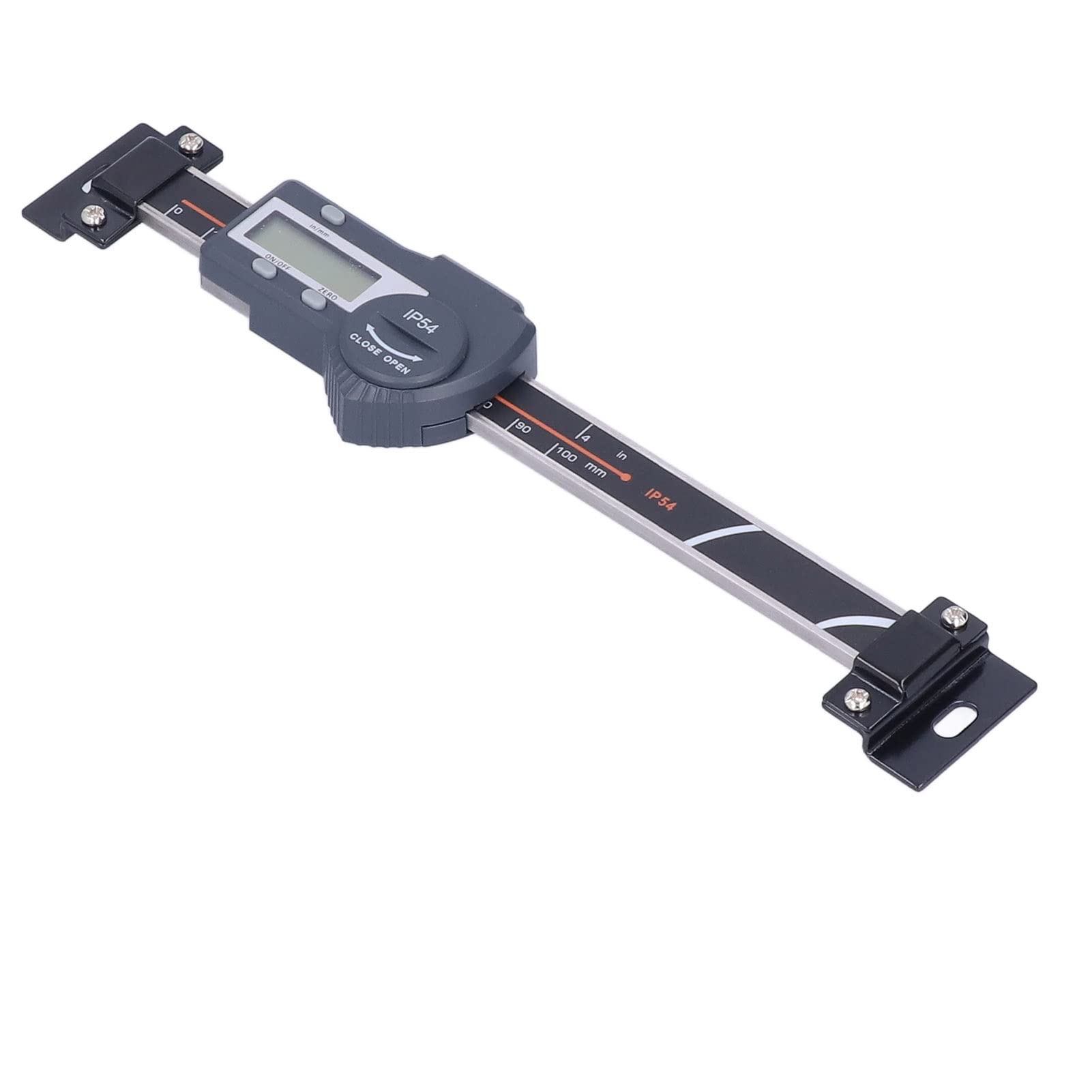 Calibro a Corsoio Digitale in Acciaio Inossidabile con Scala Lineare, IP54, Display LCD, Risoluzione 0,01 Mm, Ripristino a Zero, Blocco Dati per Assemblaggio di Lavorazione, Utenti di