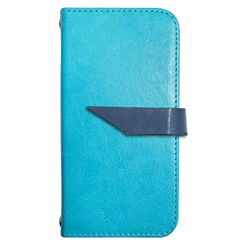 sslink iPhone17 Pro Max アイフォン17プロマックス 対応 ケース 手帳型 スマホケース ななめ(ネイビー) ベルト きせかえ belty おしゃれ (カバー色ブルー) ダイアリータイプ 横開き カード収納 フリップ カバー スマート