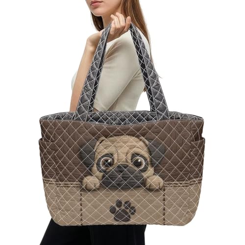 Bolso Tote para Mujer Lotusorchid Doble Cara miniatura 2