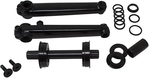 Miniatura 2 de Fenix Bicicleta Chromoly Crank Set Acero 6.890 in American Sealed Bottom Bracket 8 Splines