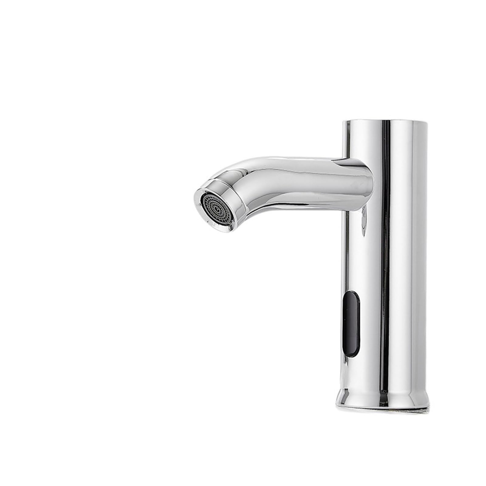 Lmysxaoz Chrome C Kitchen Sink Faucet, Infd Sensor Brass Mixer Faucet Deck Mounted Cold Hot Multicolor(Chrome C)