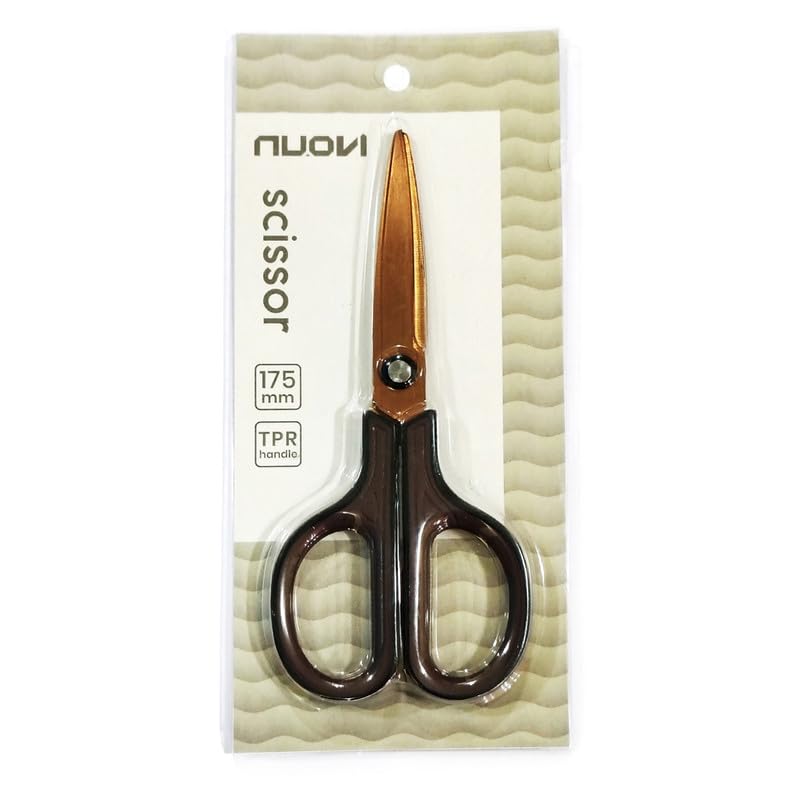 NUOVI Heavy Duty Scissor (175mm) | Titanium Plated Stainless Steel