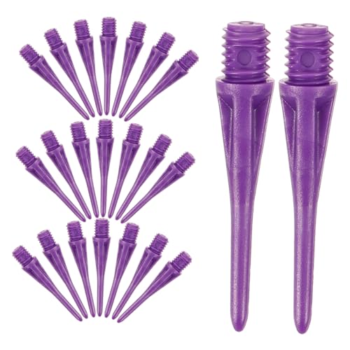GOOHOCHY Needle Replacement Parts 50pcs Tip Set Soft Tip Professional Practical Simple Convenient for Sports Needles