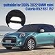 Halbe Autoabdeckung Ersatz für Mini Cabrio R52 R57 F57, Softtop Dachschutz Autoabdeckung Wasserdicht Ersatz für Mini Cooper 3 Doors, Halbe Garage mit Riemen, UV-beständig für jedes Wetter