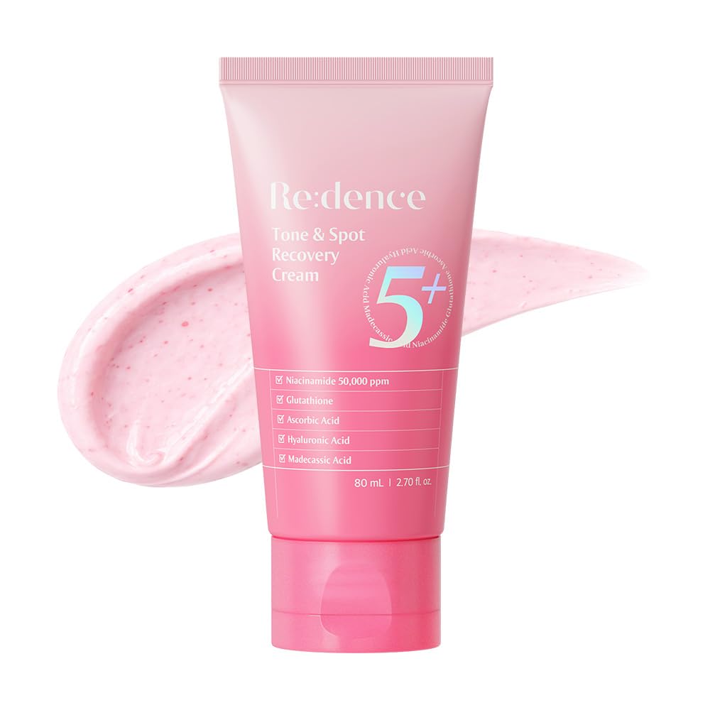 【Redence(リデンス)】トーン&スポットクリーム 80ml ナイアシンアミド 保湿 ツヤ 赤み 肌バリア 乾燥肌 トーンアップ