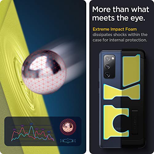 Image of Spigen Tough Armor | Samsung Galaxy S20 FE 5G Case [Kickstand] [Air Cushion Protection] Galaxy S20 FE Back Cover | TPU+PC - Black