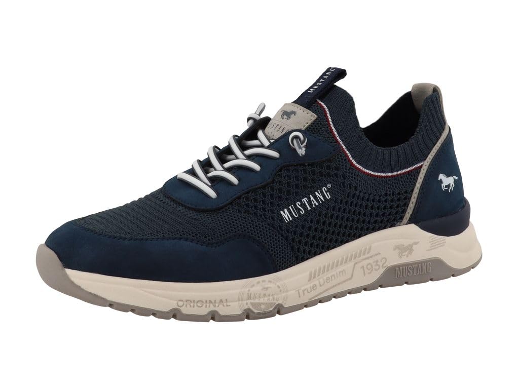 MUSTANG Herren Low-Top Sneaker, Männer Halbschuhe