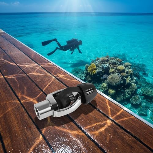 Adaptador de regulador de buceo universal en acero inoxidable para herramientas portátiles 6
