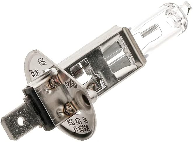 Bosch H1 (448) Pure Light Halogen Headlight Bulb, 12 V 55 W, Original Quality - Socket Type P14,5s - 1 Replacement Car Light Bulb