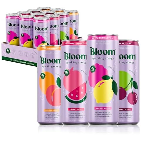 Bloom Nutrition Sparkling Energy Drink Variety Pack Cover