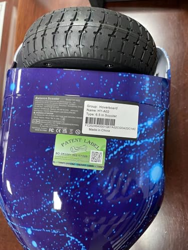 Image of SISIGAD Scooters for Kids Ages 7-12, with Built-in Bluetooth Speaker and 6.5 inch Colorful Lights Wheels, Safety Certified Self Balancing Scooter