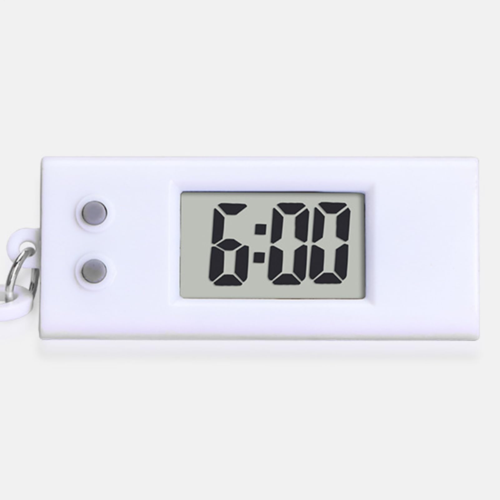 Generico Orologio da tasca elettronico, orologio portachiavi portatile, orologio elettronico con display digitale di grandi dimensioni - Ciondolo per orologio, orologio portachiavi accurato,