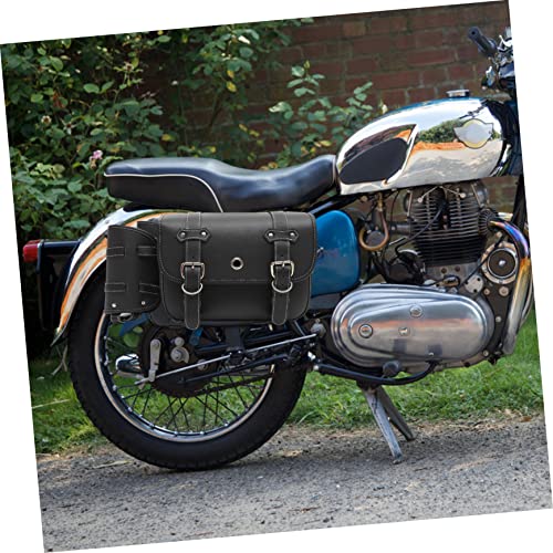Alforja colgante para motocicleta Mobestech, impermeable, con amplio espacio de almacenamiento miniatura 2