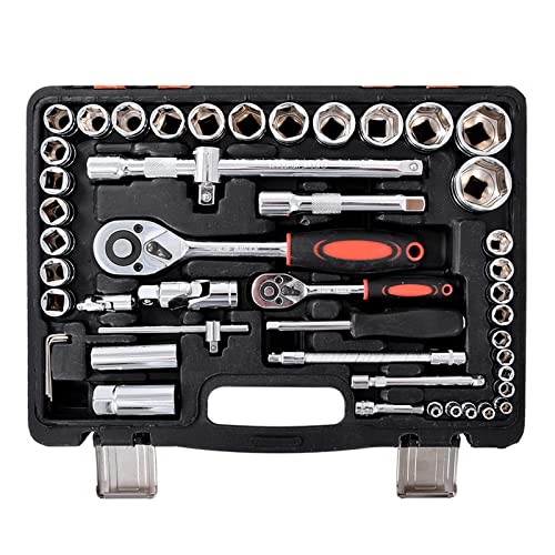 Jeu de clés à douille avec cliquet robuste pour instruments professionnels - 4