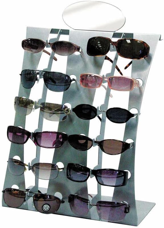 Silver Eyeglasses Display 13 x 6 x 18 , 80789