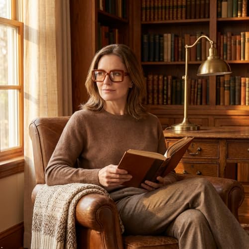 Image of Eyekepper Reading Glasses, Readers for Women, 2.5 Brown Stylish
