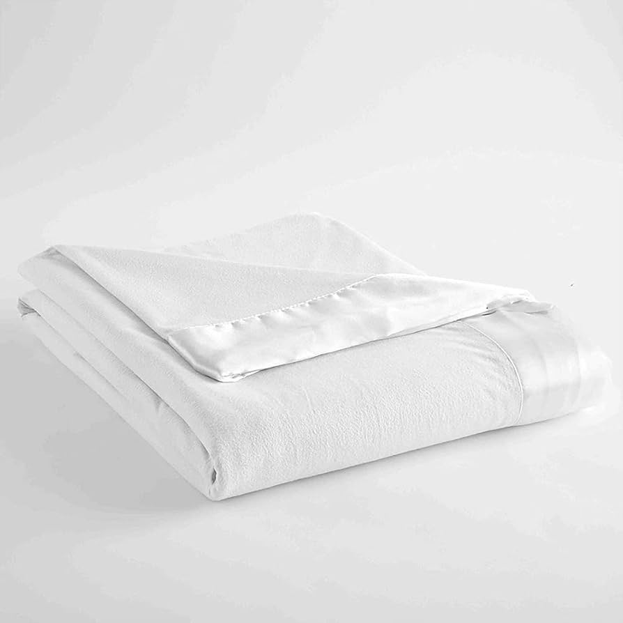 ブランケット ホワイト2枚セット Sleep】くしゅくしゅ 2点セット（セミダブル）(寝具セット