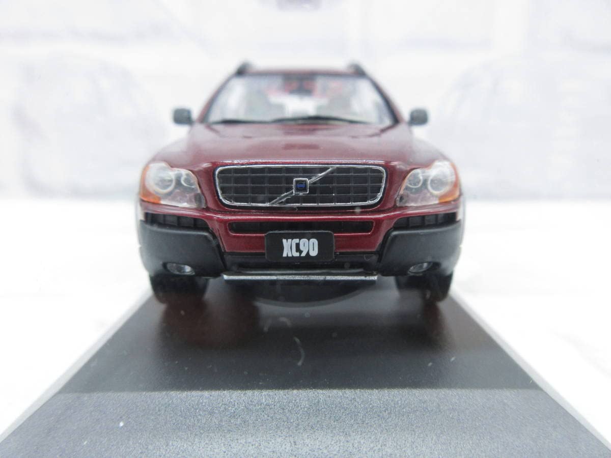 VOLVO XC90 1/43スケールモデル レッド Amazon | ミニカー 1/43 ボルボ VOLVO XC90 レッド ディーラー