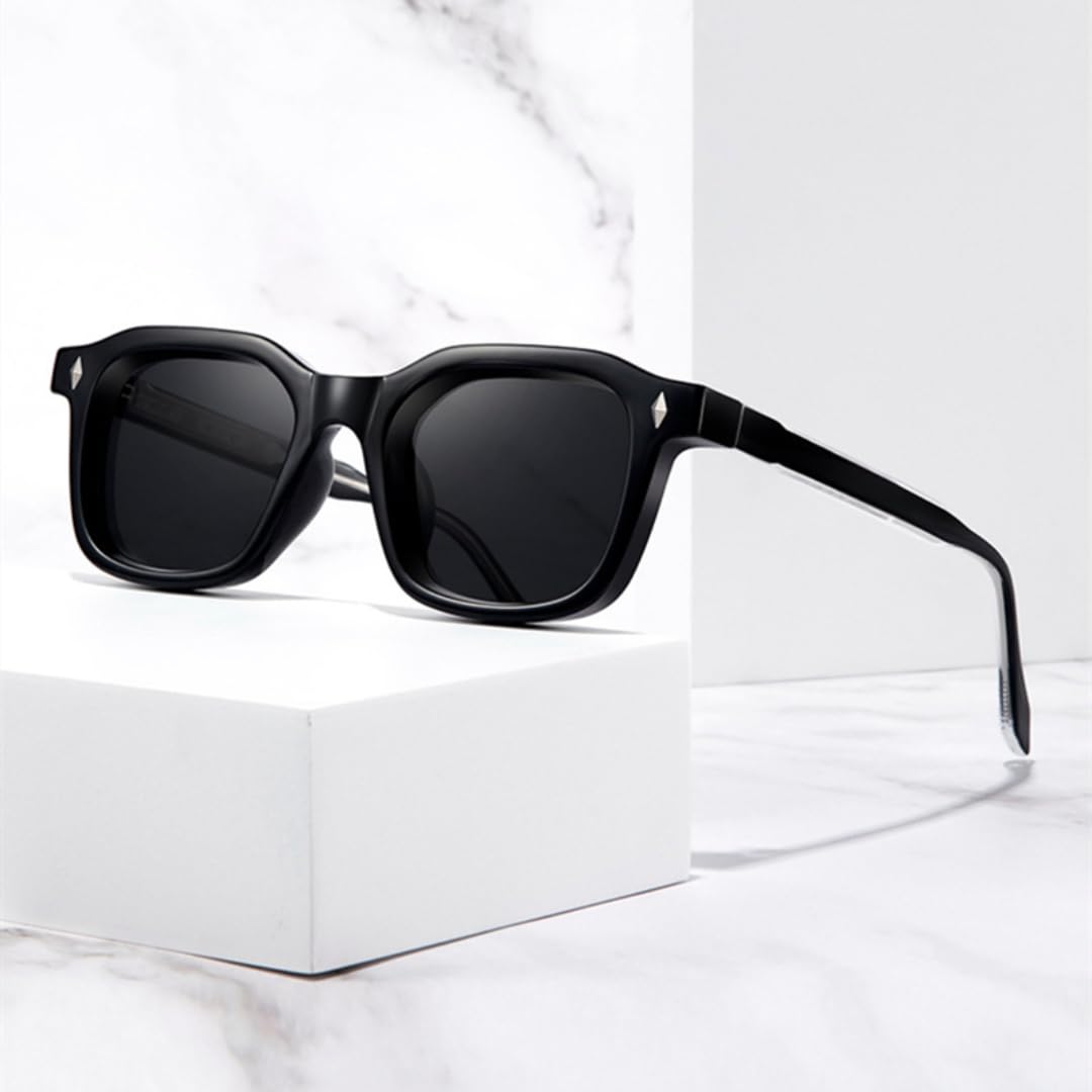 Gafas de sol retro de lujo para hombre, con remaches a la moda, para mujer, con protección UV400, estilo punk, amarillo y verde.