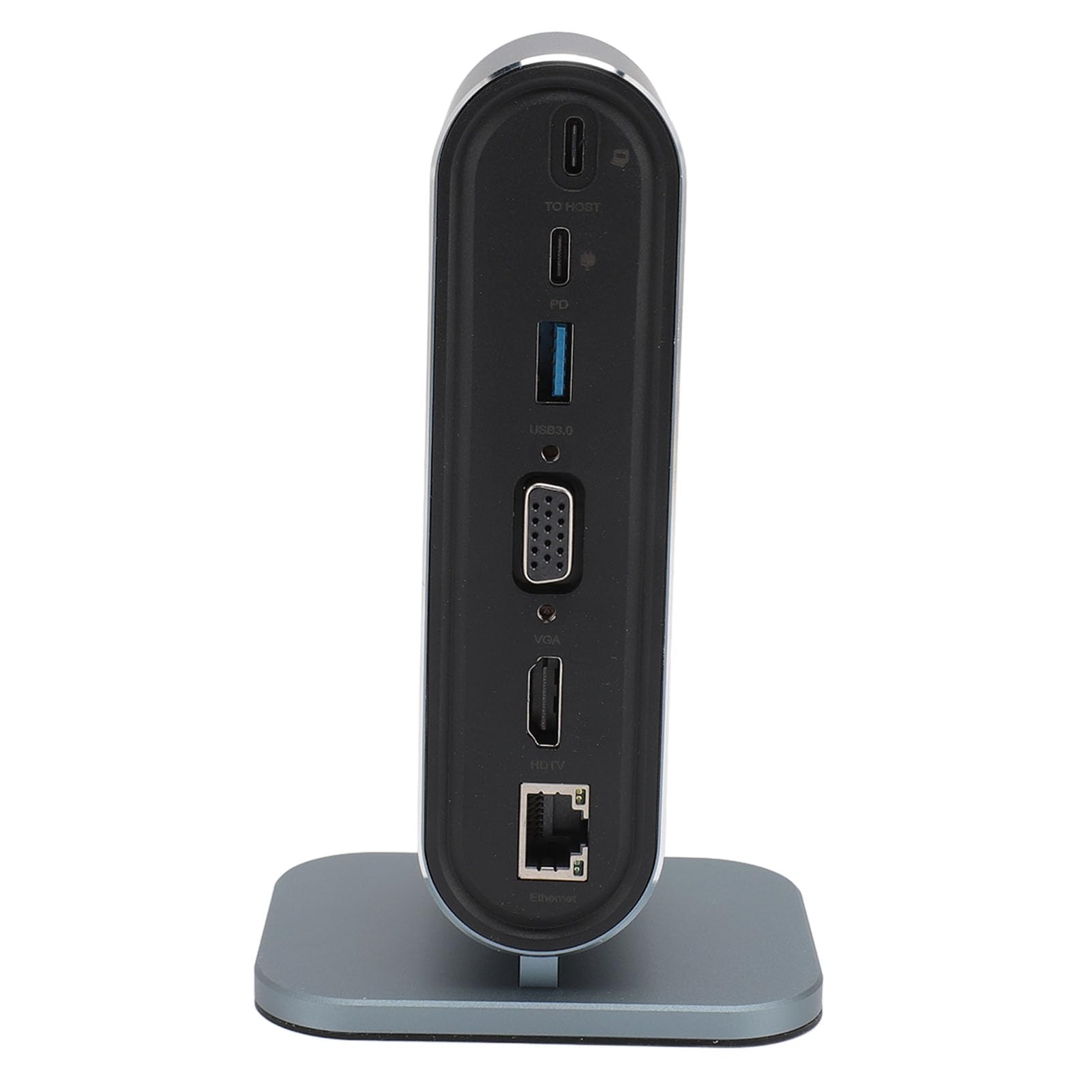 Cryfokt Stacja Dokująca do Laptopa USB C Hub 4K HD Szybkie ładowanie USB 3.0 12 w 1 dla MacBookPro Stop Aluminium