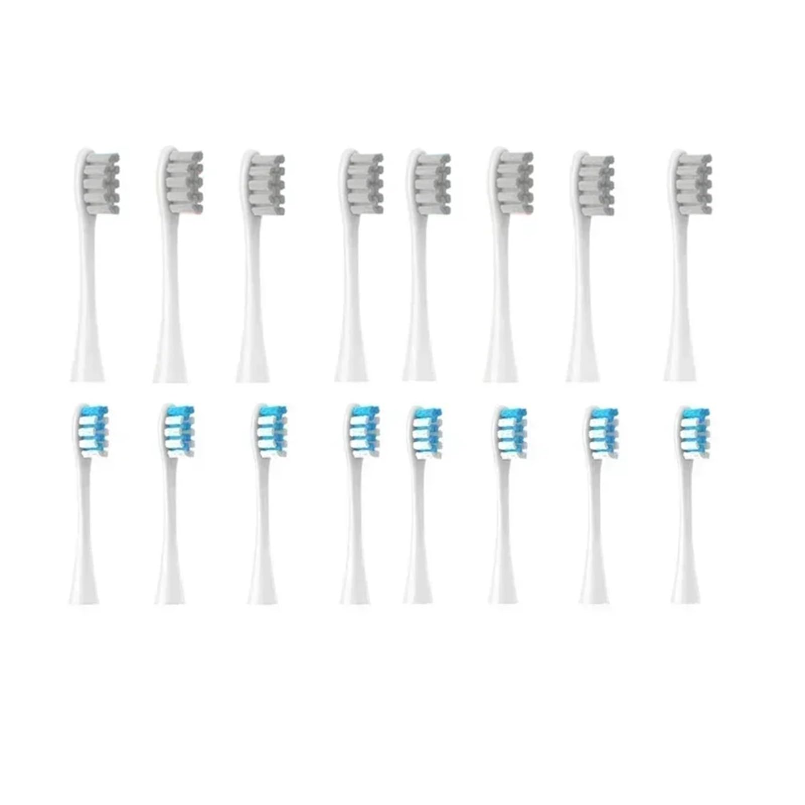 Cabezales de cepillo repuesto, compatibles con Oclean X/X PRO/Air 2 /SE / Z1/ F1/(8grey 8blue)