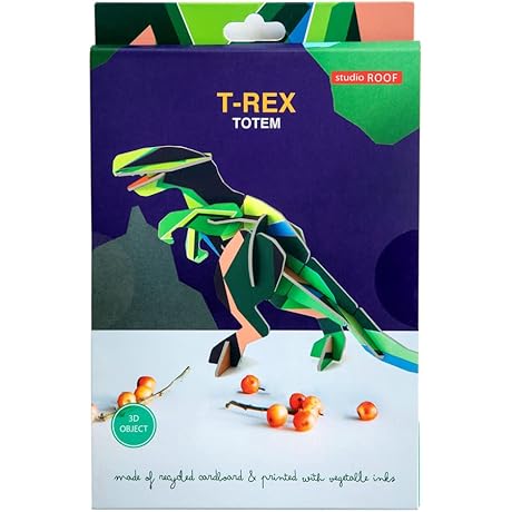 Studio Roof Mythical and Historical Figurines, T-Rex Totem