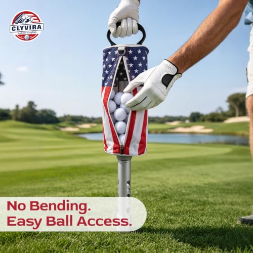 Clyvira Golf Ball Shag Bag