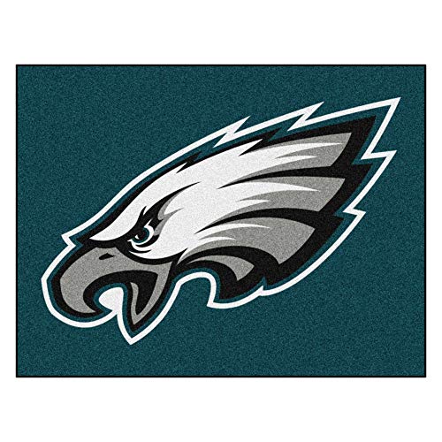FANMATS 28800 Philadelphia Eagles All-Star Rug - 34 in. x 42.5 in. Sports Fan Area Rug, Home Decor Rug and Tailgating Mat