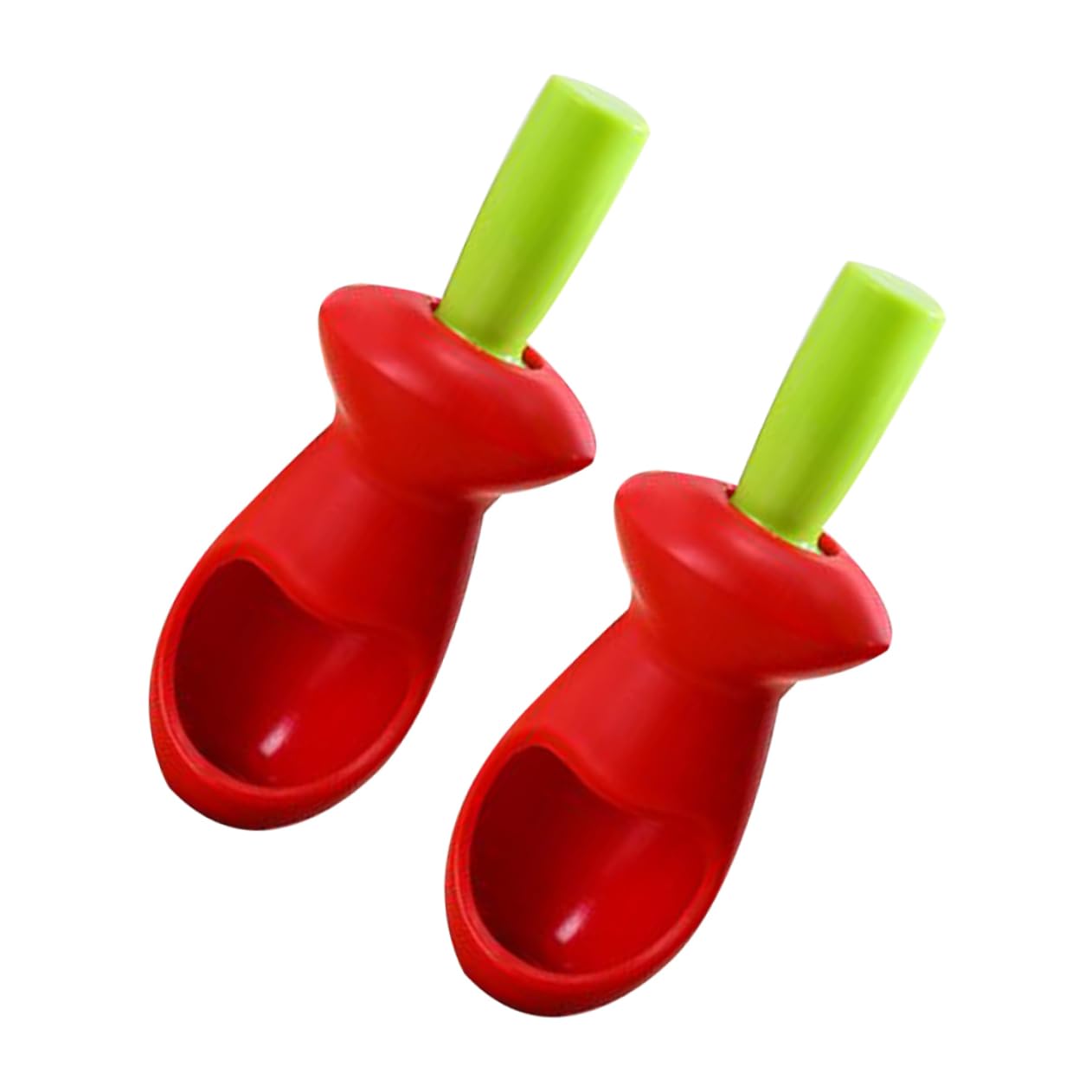 KICHOUSE 2pcs Cherry Pitter Tool Creative Fruit Core Remover for Quick and Effortless Cherry Pit Removal Kitchen Gadget for Fruits Like Red Dates and Jujube