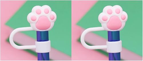 Miniatura 7 de Tapa de popote compatible con Stanley de 4030 onzas, The Quencher H2.0 Flowstate Tumbler Handle Topper para accesorios de taza (pajita, 2 paquetes