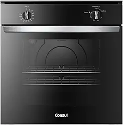 Forno de Embutir a Gás 78 Litros Preto com Grill - COA84CE 220v