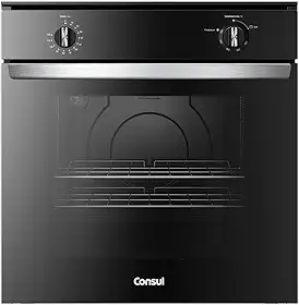 Forno de Embutir a Gás 78 Litros Preto com Grill - COA84CE 220v