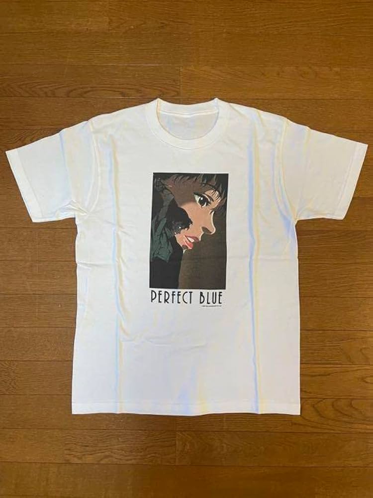 PERFECT BLUE パーフェクトブルー 今敏 Tシャツ Lサイズ ロンT PERFECT BLUE パーフェクトブルー 今敏 Tシャツ Lサイズ ロンT