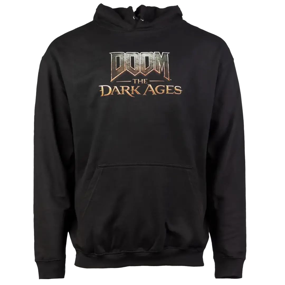 DPI Merchandising DOOM: The Dark Ages Hoodie Logo Black L