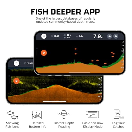 Deeper DP2H10S10 Start Smart Fish Finder - Portable Fish Finder And Depth Finder thumb #3