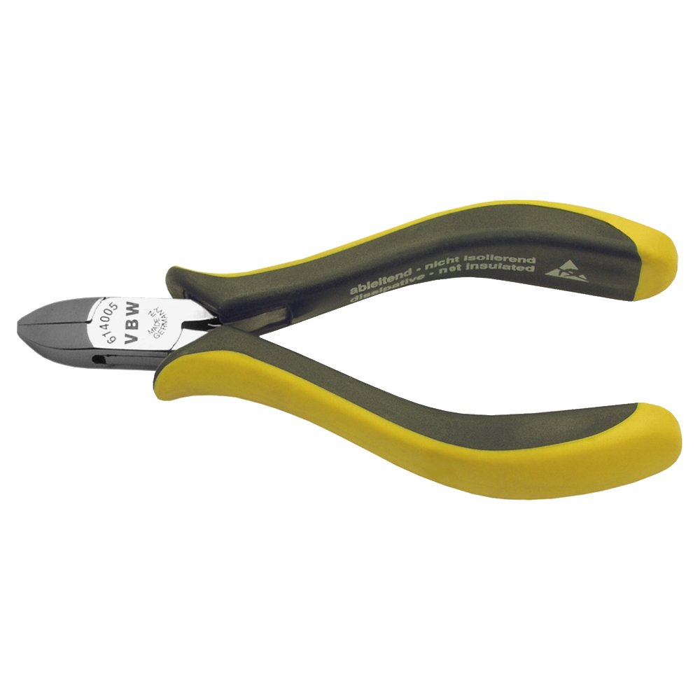 Alicates ESD de corte lateral para electrónica - 120 mm