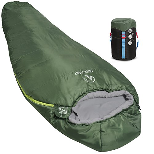 REDCAMP Mummy Sleeping Bag for Backpacking, Lightweight Portable...
