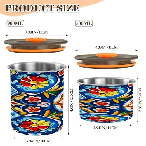 Envase hermético para café Blueangle acero inoxidable 900ml miniatura 2