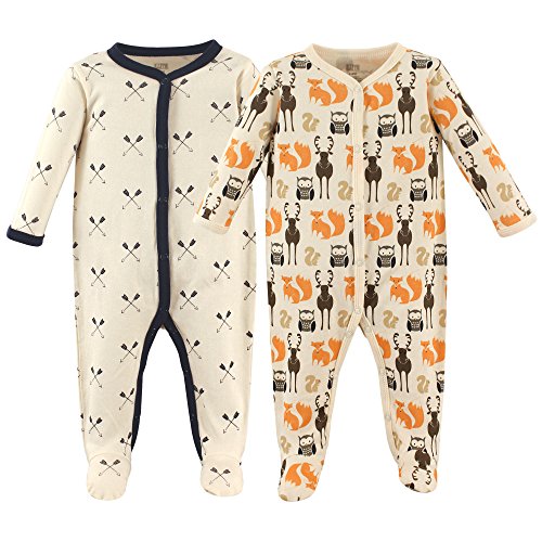 Image of Hudson Baby Unisex Baby Cotton Sleep and Play