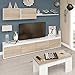 Mueble de Salon Moderno, Modulos Comedor, Modelo Alida, Acabado en Blanco Artik...