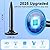 TV Antenna 2026 Indoor with Signal Booster – Long Range Digital HD Antenna for Smart and Older TVs, Supports Local Channels, 4K, and 1080p