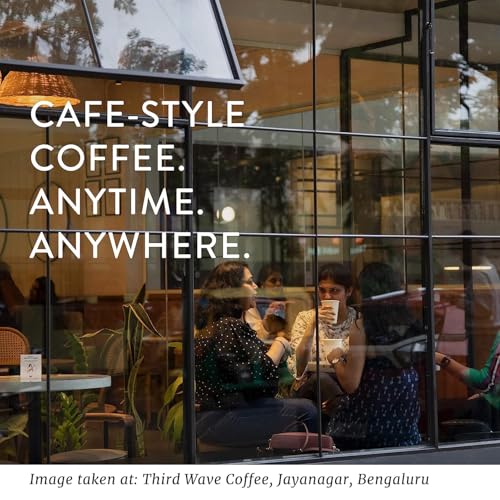 Image of THIRD WAVE COFFEE Coarse Grind Arabica, Medium Light Roast, Single Origin Bababudangiri Coffee for Channi Filter Brew, 250g