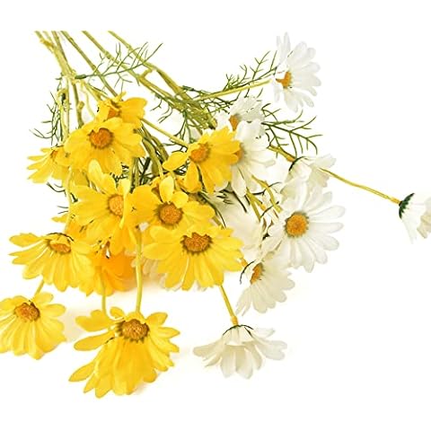HAIOPS 6 Bundles Faux Daisy Flowers Cover