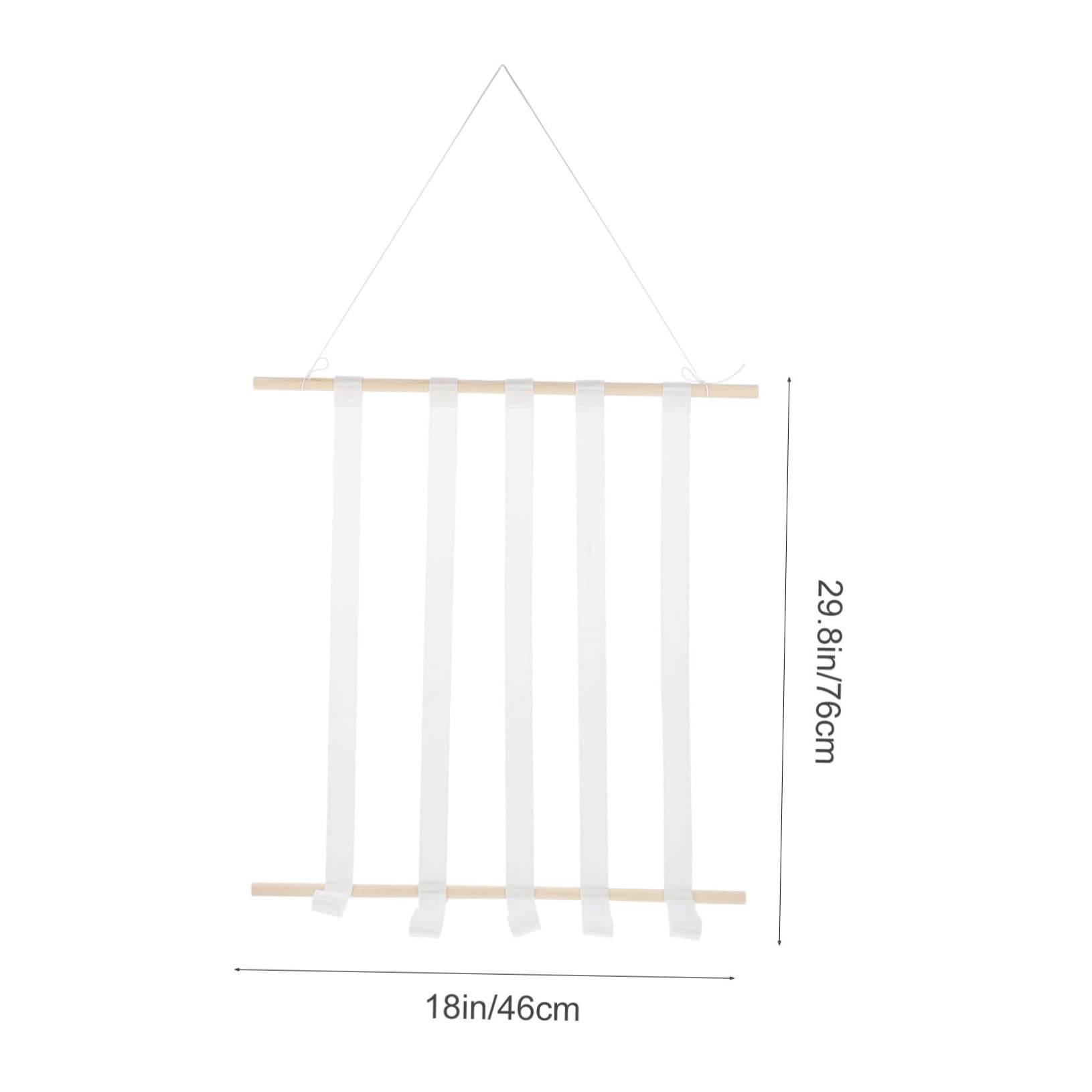 Sosoport Hair Bow Holder Wall Organizer for Stylish Hair Clip Storage Lightweight Home Decoration Birthdays Weddings and Rooms