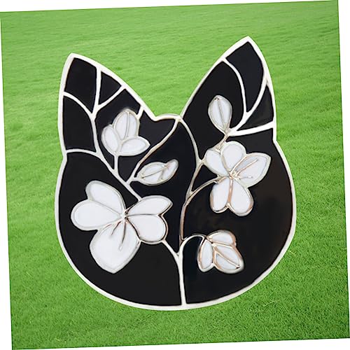 Broche chat design ciselé en alliage - Bijou de poitrine élégant pour robe de soirée - 5