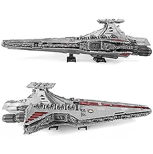 FYHCY Technik Raumkreuzer Modell, 21005, 6685 Teile Sternenzerstörer Angriffskreuzer Groß MOC Klemmbausteine Set Montage… – Bild 4