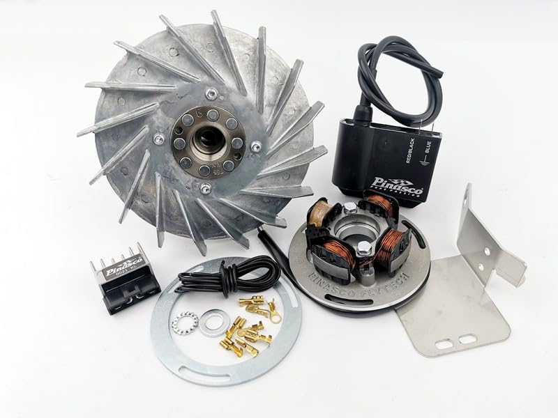 Encendido electrónico Pinasco Flytech Touring, compatible con volante de inercia de 150 GS, 1,8 kg