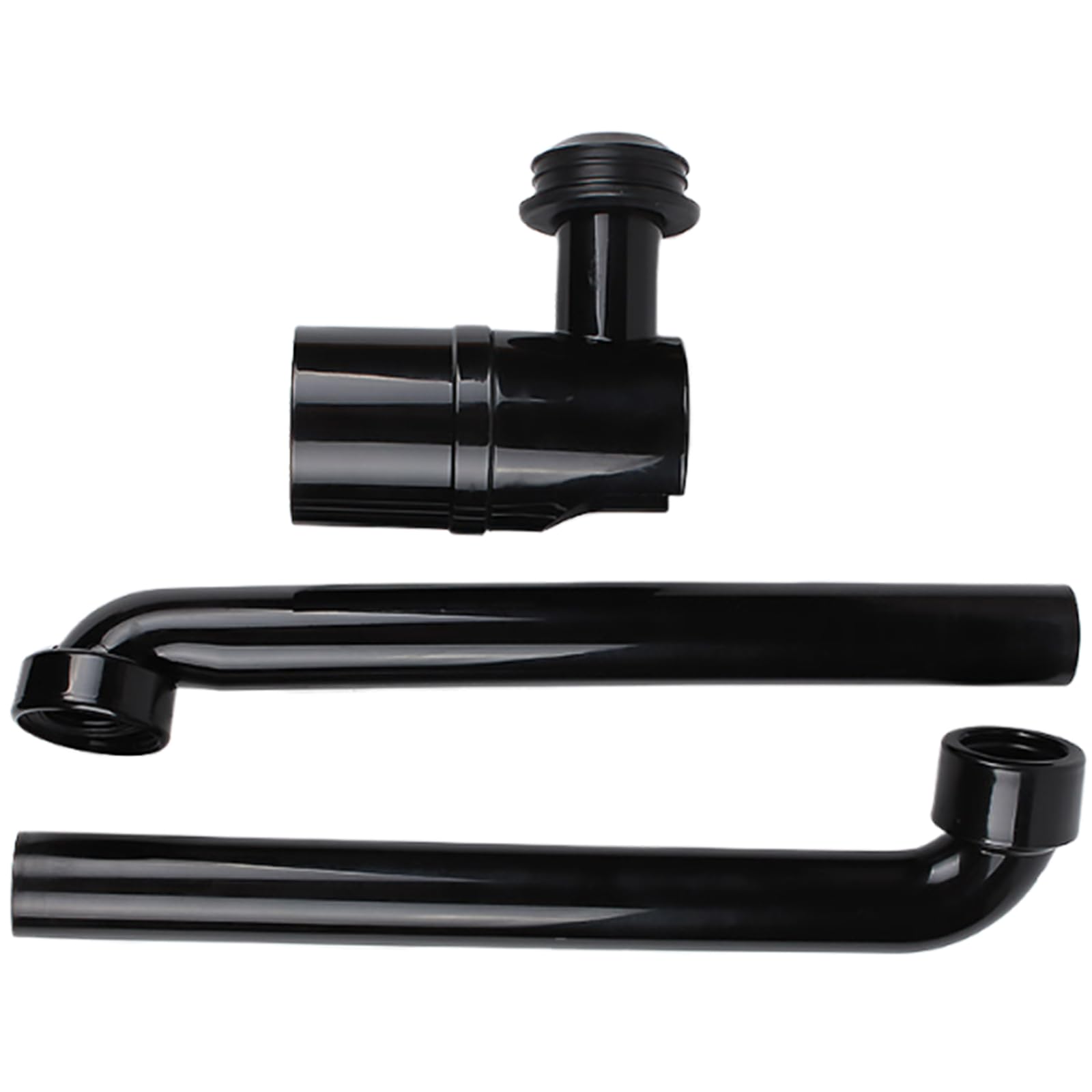 1-1/4" Slip Entry Drain Space Saving Sink Waste Trap Adjustable Basin Siphon Bathroom Basin Sink Waste Trap Bathroom Drain