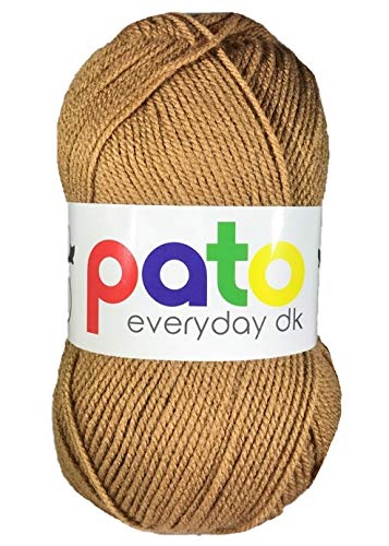 Cygnet Yarn Pato Dk Double Knitting Yarn 5x100g Walnut 980 (5x100g) Acrylic Yarn
