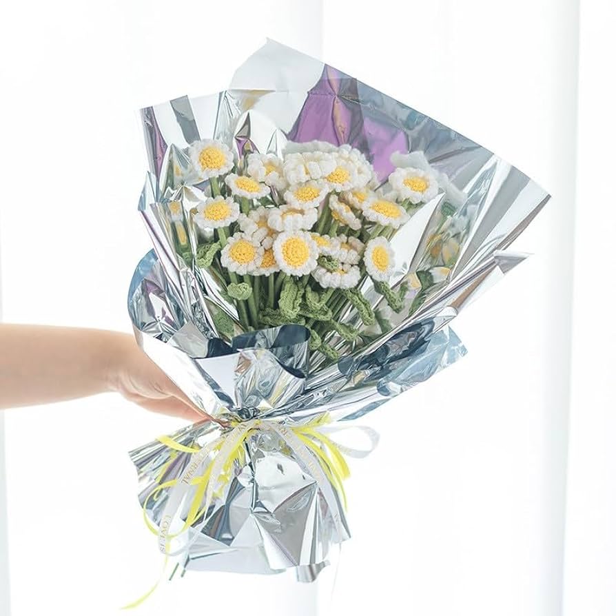 【オーダーページ３】デイジー　花束　あみぐるみ 編み物　卒業式 30b3a2b736b6bbd96e613a408a9e45